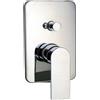 RIVESHOP - SERIE 18 miscelatore doccia incasso 2 vie quadro cromo - SHOP0000449 : Easy box - con easy box