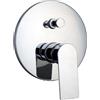 RIVESHOP - SERIE 18 miscelatore doccia incasso 2 vie tondo cromo - SHOP0000448