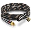SKW BG Series Cavo in rame ad alta purezza da RCA maschio a XLR maschio -