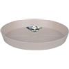 Elho Loft Urban Saucer Round 34cm sottovaso - Warm Grey | Ø 34.1 x Alt. 4.4 cm | Adatto all'uso esterno