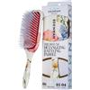 Denman Spazzola piatta D38 per capelli fantasia floreale, cuscinetto ad aria per districare, asciugare, lisciare, acconciare, spazzola districante per tutti i tipi di capelli, donne e uomini