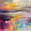 Scott Naismith Artze Wall Art Stampa su Tela con riflessi liquidi, Multicolore, 40 x 40 cm
