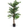 VACCHETTI PIANTA ARTIFICIALE FICUS CM H150