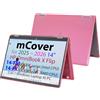 mCover Custodia rigida compatibile solo per HP OmniBook X Flip 14-FMxxxx 14-FKxxxx 2-in-1 (con cerniera a 360°) Windows Laptop 2025+ (non compatibile con altri modelli HP), rosa