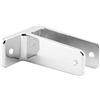 Sentry Supply Sentry PC 656 - 6410 un orecchio staffa a parete, lunga, per 1 - 1/4 in. Spessore pannelli, lega di zinco (cast Zamak) costruzione, finitura cromata, 1