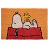 Grupo Erik Zerbino Snoopy Peanuts - Zerbino Ingresso Esterno Cocco Divertente 40x60 cm con Base in PVC Antiscivolo | Tappeto Ingresso Esterno: Snoopy Gadget