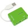 Logilink Hub usb LogiLink Smile 4 Porte verde [UA0138]