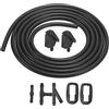 A ABSOPRO Ugello Lavavetri per Tergicristalli Anteriore Parabrezza Rondella Ugello 1442176 per Ford Fiesta (8 Set)