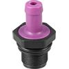 A ABSOPRO Guarnizione Valvola PCV per Scarico Ventilazione Positiva del Carter Ricambi No.118105H71A per Nissan Versa Kicks Viola e Nero