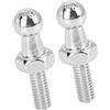A ABSOPRO 10mm M6 Gas Puntone Sfera Perno per Gas Molla Sollevamento Supporto (Set di 2)