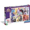 Clementoni - Puzzle per Bambini 104 Pezzi Supercolor, per Bambini 6+ Anni, Illustrazione con Personaggi di Unicorn Academy, Idea Regalo, Made in Italy, 38x27 cm, 25094
