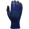 SHOWA 380, Rivestimento in Nitrile microporoso, Usi generici, Blu con palmo nero, 7/M
