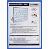 Franken Documento di frame IT X-TRA. Line. Documento vera, guscio resistente. DIN A3. densità: Pellicola rigida. Superficie opaca. Spessore: 0,32 mm. Confezione da 1 pezzi., blau, 1 pezzo