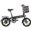 DYU A1F Pro Bici Elettrica Pieghevole, Motore 250W, Batteria 36V 7.5Ah, Pneumatico 16*1.75 pollici, Velocità massima 25km/h