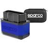 Sparco Dispositivo di diagnosi per auto multimarca OBD2 Scanner Bluetooth 5.2 per iOS e Android Lettore di codici di errore DTC Cancellazione dei guasti del motore Monitoraggio in tempo reale
