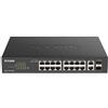 D-Link DGS-1100-18PV2 switch di rete Gestito L2 Gigabit Ethernet (10/100/1000) S