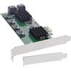 InLine Scheda di interfaccia, controller 8x SATA 6Gb/s, PCIe 2.0 (PCI Express)