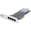 StarTech.com Scheda di rete 2.5 Gigabit a 4 porte - Scheda Ethernet PCIe da 2,5