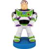 Cableguys Toy Story Buzz Lightyear Supporto Controller e Telefono - Porta Cellulare Compatibile con Xbox, PlayStation e la Maggior Parte dei Controller, Accessori Gaming per Scrivania