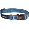 Camon Collare per cani Camon LowTension Reflex blu, 15x260/400mm