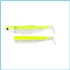 Fiiish Black Minnow 120mm Combo (Rigged and Ready) 25g Red Off Shore Head + White Body by Fiiish