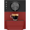 Cecotec Macchina da caffè superautomatica compatta Cremmaet Cube Red. 1350 W, prestazioni professionali, sistema di pressatura, pre-infusione, 19 bar, sistema Thermoblock, 5 livelli di macinazione