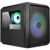ITEK CASE QBO 8, EVO, MICRO ATX, USB3, 200MM ARGB FAN, 120MM FAN, CARD READER, 3 FINESTRE TRASP - ITGCAQBO30E
