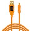 Tether Tools CU8015-ORG TetherPro Usb 2.0, da USB a Mini-B 8