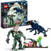 LEGO Avatar Neytiri e Thanator vs. Quaritch con Tuta AMP, Modellini da Costruire di Animale Giocattolo e Action Figure, Scene da Pandora, Giochi per Bambini e Bambine da 9 Anni in su 75571