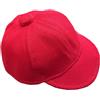 niannyyhouse Cappellino da baseball in peluche, per bambole di peluche da 10-15 cm, accessorio per vestire (rosso)