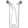 LEONARDO HOME 018709 CUCINA Bottiglia di aceto/olio 2 in 1, 18,5 cm, vetro