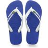 Havaianas - Brasil Logo, Infradito Iconiche, Comode E Resistenti, Strisce con la Bandiera Del Brasile E Suola Antiscivolo Con Strisce Colorate, Unisex Adulti