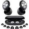 taopodo Tappi per le orecchie per dormire, 50 dB, colore nero
