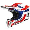 Airoh Casco Moto Cross Enduro Airoh TWIST 3 DYNASTY Rosso Blu Luci