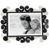 ARTI & MESTIERI Portafoto Koko Piccolo Orizzontale Formato 10x15cm Avorio Nero