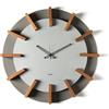 ARTI & MESTIERI Orologio da Parete Particolare Timon 70cm Fango Alluminio