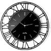 ARTI & MESTIERI Orologio da Parete Axis 90 90cm Nero Crystal Luxe Nero