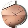 ARTI & MESTIERI Orologio da Parete Avignone 65x70cm Fango Crystal Luxe Rosa Velour Luxe Rosa