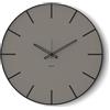ARTI & MESTIERI Orologio da Parete Moderno Symbol 60cm Nero Fango