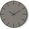 ARTI & MESTIERI Orologio da Parete Moderno Symbol 45cm Nero Fango