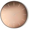 ARTI & MESTIERI Orologio da Parete Giotto 45cm Nero Velour Luxe Rosa