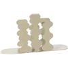 ARTI & MESTIERI Portatovaglioli di Design Nori Verticale 12x24cm Chantilly
