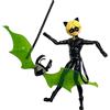 BANDAI - Miraculous Ladybug - Mini-bambola - Black Cat - Bambola articolata da 12 cm con i suoi accessori - P50403