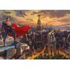 Schmidt Spiele 57590 Thomas Kinkade, Superman, Protector of Metropolis, 1000 pezzi, Multicolore, Normale