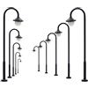 Evemodel LYM13 10pcs Model Railway Led Lamppost Lamps Street Lgihts N Scale 4.5cm 12V New