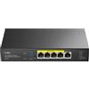 CUDY C200P Router 2-in 1 Gbit VPN/AP controller con 4 porte PoE+, 60W
