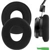 Geekria Cuscinetti auricolari in schiuma Comfort di ricambio compatibili con GRADO SR80i, SR80, SR60i, SR60, SR225i, SR225, SR125i, SR125, RS2i, RS1i, GS1000i (Nero)