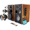 Does not apply 100W Casse Attive Amplificate Coppia | Casse Monitor Studio | 5.3 Bluetooth Alto
