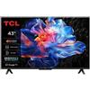 TV LED 43" 43P69K HD SMART GOOGLE TV WIFI BLUETOOTH DVB-T2 NERO