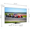 THOMSON TV 50 THOMSON UHD SMART 4K QLED GOOGLE FRONT SPK 144HZ PIEDE